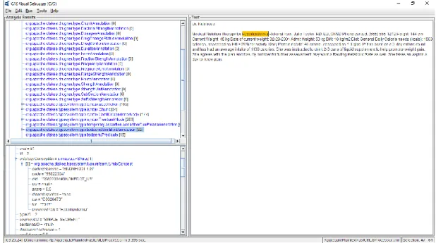 Figure 12 – cTAKES CVD Menu 