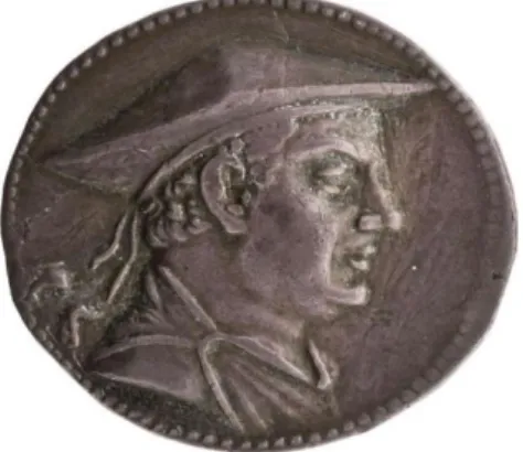 Figura 6 – Antímaco I (185-170 a.C.)  American Numismatic Society 