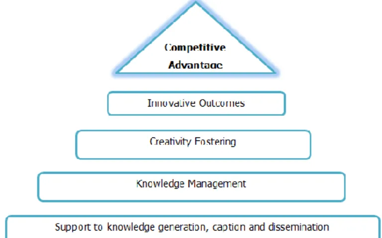 Figure 1: Supportive Structure for Organizations living in the Knowledge Era 