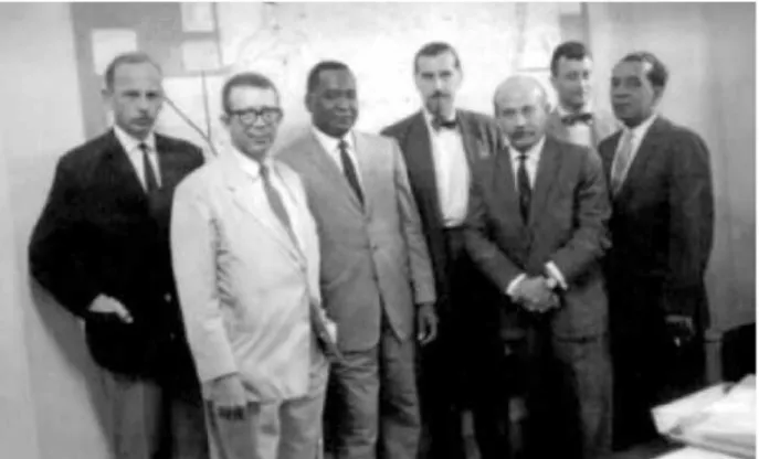 Figura 1 - Médicos da OMS em Leopoldville, 1961. 