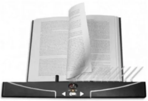 Figure 8  Automatic Page Turner for Printed Books (PageFlip, 2017). 