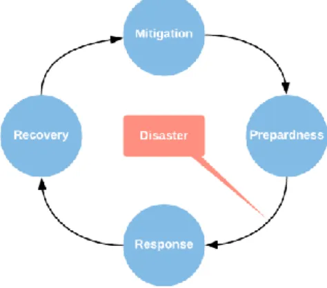 Figure 7: Generic humanitarian supply chain and flows 