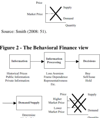 Figure 2 - The Behavioral Finance view 