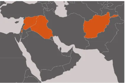 Figure 5: Interviewees' countries of origin. 