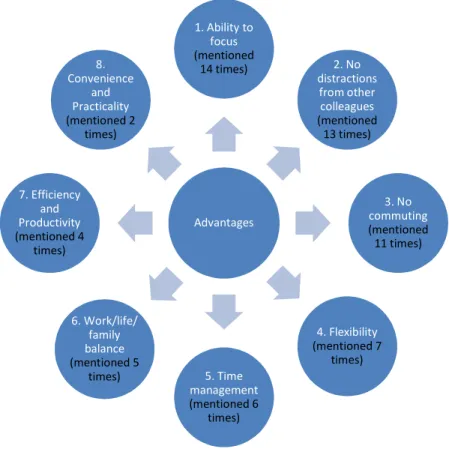 Fig: 4: Advantages of the Home Office 