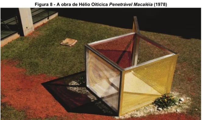 Figura 8 - A obra de Hélio Oiticica Penetrável Macaléia (1978) 