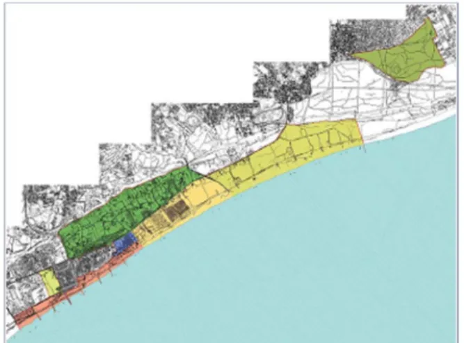 Figure 2. Intervention area of Costa de Caparica’s Polis Program.