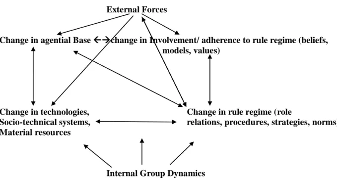 Figure 2. The Nexus of Group Adaptations and Transformations 
