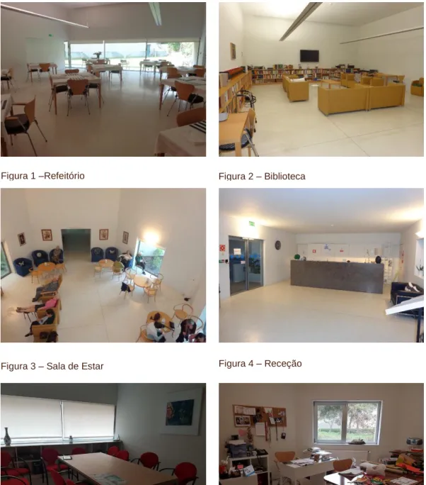 Figura 2 – Biblioteca Figura 1 –Refeitório 