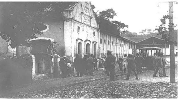 Foto 5 – Vista do prédio de engarrafamento da empresa de Águas São Lourenço (década 1920) Fonte: Arquivo da Secretaria de Turismo de São Lourenço