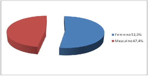 GRÁFICO  11:  Caracterização  por  sexo  dos  alunos  do  ensino  público  com  contato com os ciganos (N = 19)