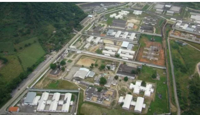 Ilustração 5: Imagem aérea do Complexo de Gericinó 