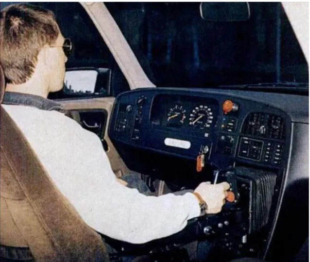 Fig. 1: The driving system of the Saab “Prometheus”  