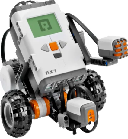 Figura 9 – Exemplo de um robô montado com um kit Lego NXT 