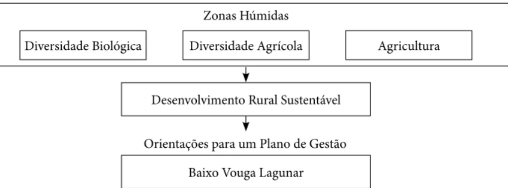 Figura 1: A conservação da biodiversidade de Zonas húmidas e a promoção do Desenvolvimento  Rural no BVL.