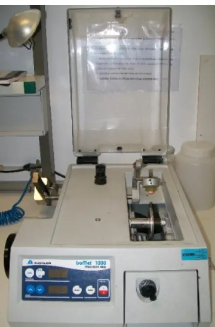 Figure 1 – Hard tissue microtome, Isomet 1000 Precision Saw. 