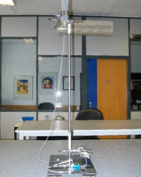 Figure 4 – Pulpar pressure device.  Figure 5 – 35% phosphoric acid gel application. 