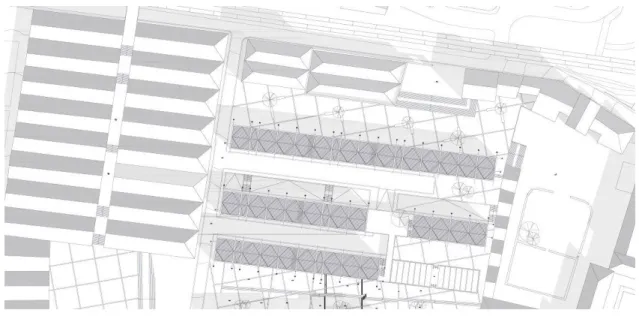 Fig. 11  Implementação da  Solução Urbana com  a Envolvente 