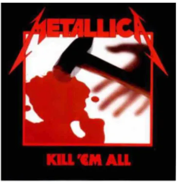 Figura 1. Capa de disco da banda Metallica 