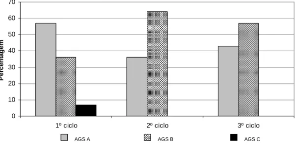Gráfico 4: Classificação dos indivíduos sem intervenção nutricional pela AGS 