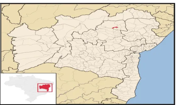 Figura 5 - Mapa 01 – localização Geográfica do Município.