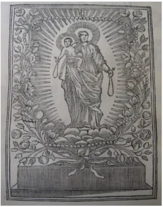 Ilustração 1: Imagem de Nossa Senhora do Rosário - Lisboa, 1733 57