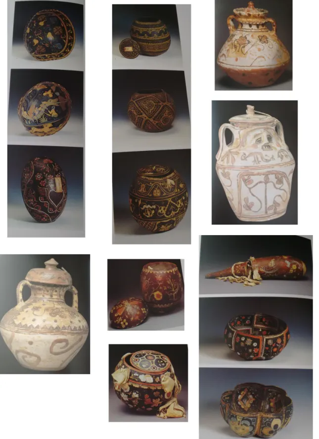Figura 17: Conjunto de peças cerâmicas utilizadas na Exposição Memórias da  Amazónia. 