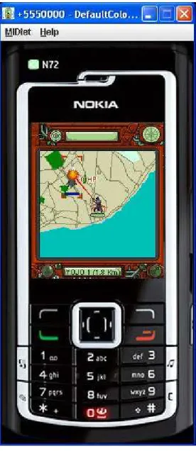 Figura 7.2 - Imagem de um ataque a decorrer. 