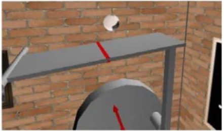 Fig. 10. Detailed data graph during ball detached  from the beam phenomena. 