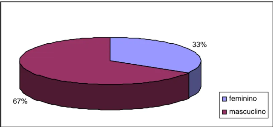 Gráfico 1: Distribuição dos Secretários e Adjuntos das Comissões Permanentes do Senado  Federal por sexo – Nov e Dez de 2008 