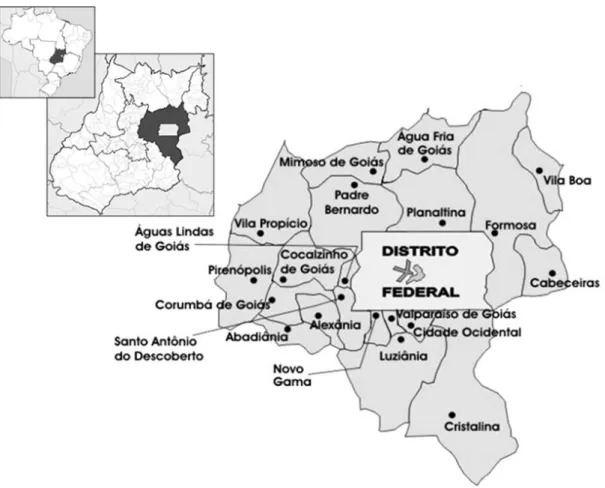 Figura 1 – Microrregião do Entorno do Distrito Federal 