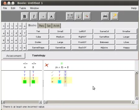 Figure 2.3: Boole program.