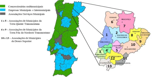 Figura 4.1 Área de influência do sistema intermunicipal Resíduos do Nordeste 