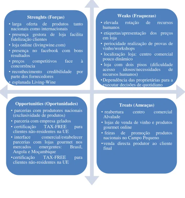 Figura 9 –Análise SWOT 