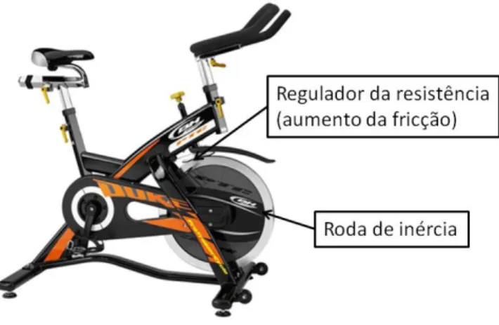 Figura 2 – Modelo da bicicleta utilizada para CIn 