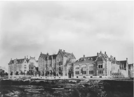 Figure 1 - The buildings of the Amsterdam Brewery, c.1873. Source: HCF image bank. 