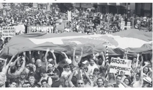 Figure 2: The multitude during the demonstrations of March 2015