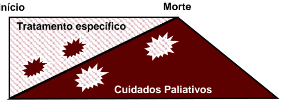 Figura 6 – Modelo cooperativo com intervenção nas crises  Fonte: adaptado de Gómez-Batiste et al, 2005 