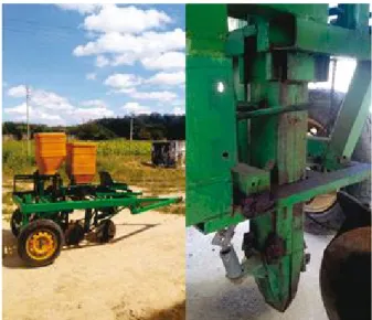 Figure  1  - Prototype of the punch seeder with the punch system for depositing the seeds