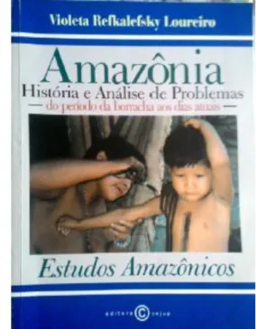 Figura 2 - Capa do livro “Amazônia: História e análise de  problemas”, volume 2. 