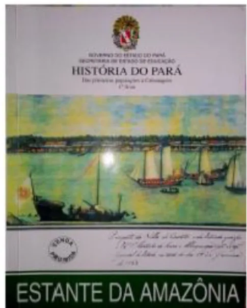 Figura 3 – Capa do livro “Contando a História do Pará”,  volume 1. 