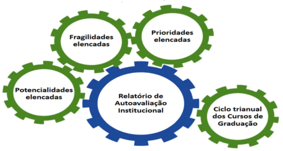 Figura 23 – Processualidade do Relatório de Autoavaliação Institucional da UNIJUÍ