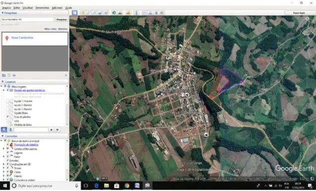 Figura 1-Software Google Earth pro 
