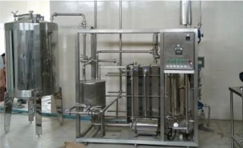 Figura 2: Pasteurizador utilizado em processos térmicos. 
