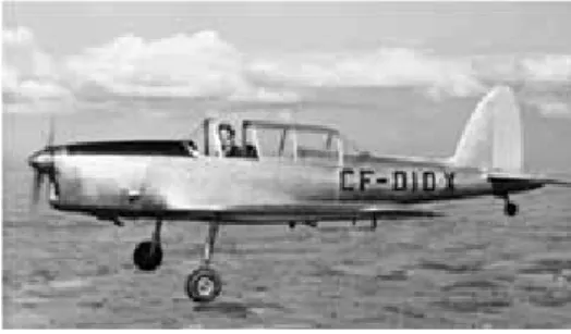 Figura 1: DHC-1 Chipmunk, o CF-DIOX-X.
