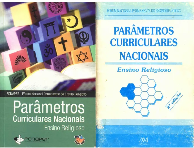 Figura 2 – Capas das 9.ª e 2.ª edições dos PCNER 