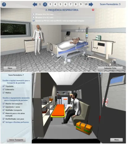 Figure 2.1: Critical Transport Serious Game