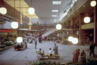 Figura 5 - Shopping dos EUA, inaugurado em Edina, Mennesota em 1956 e projetado pro Victor Gruen 