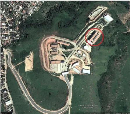 Figura 2: Vista aérea da Universidade Federal dos Vales do Jequitinhonha e Mucuri. Fonte: Google Earth