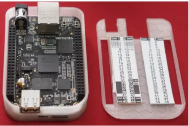 Figura 14 – A plataforma embarcada BeagleBone Black.